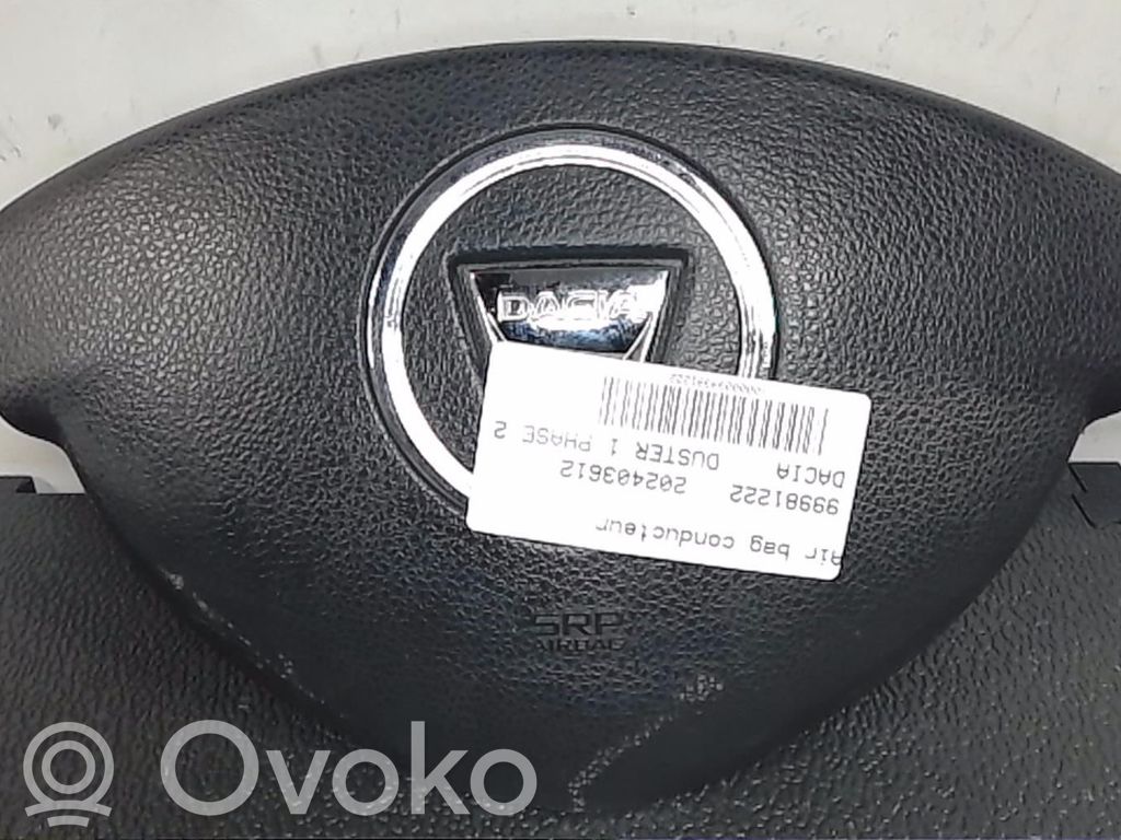 Dacia Duster Poduszka powietrzna Airbag kierownicy 