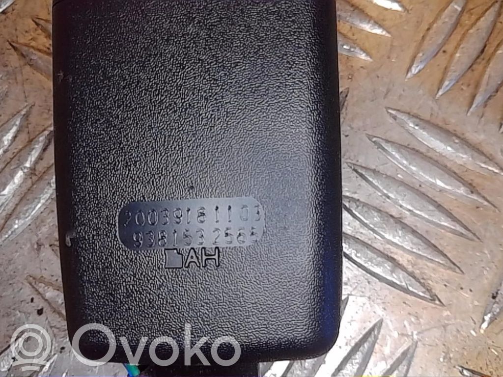 Nissan Qashqai Hebilla del cinturón delantero