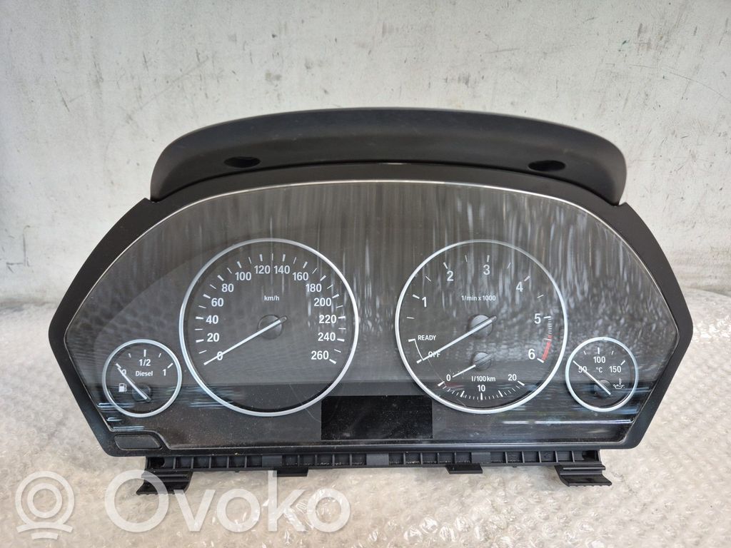 BMW 3 F30 F35 F31 Speedometer (instrument cluster) 