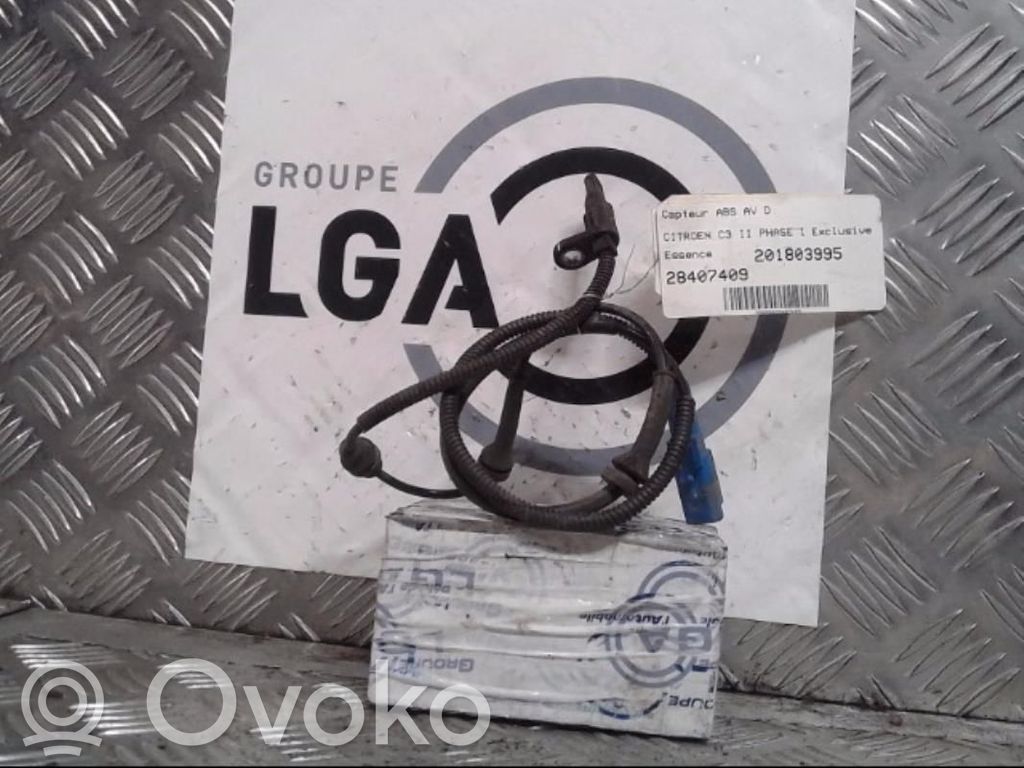 Citroen C3 ABS Sensor 