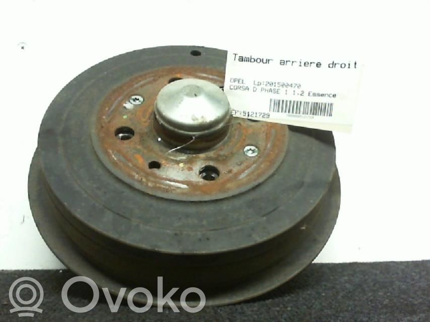 Bremstrommel hinten   55701379