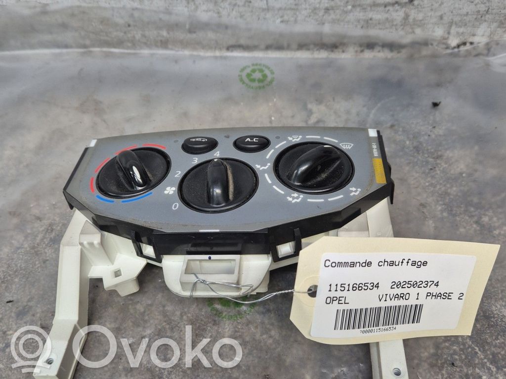 Unitate control climatizare   93198830