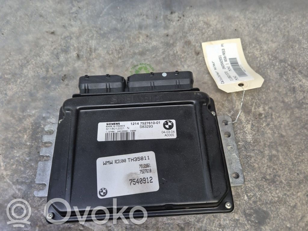 Mini One - Cooper R50 - 53 Sterownik / Moduł ECU 