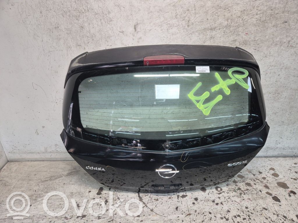 Opel Corsa D Aizmugurējais pārsegs (bagāžnieks) 