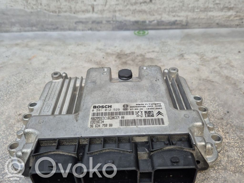 Citroen C3 Engine control unit/module 