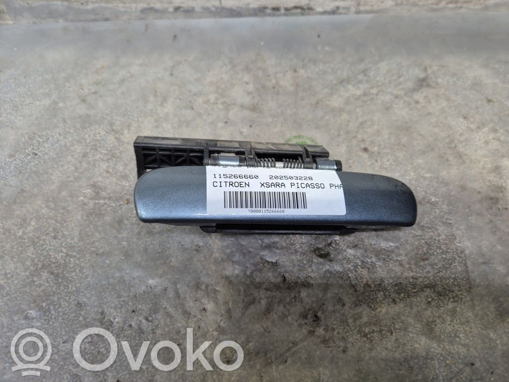 Citroen Xsara Picasso Klamka zewnętrzna drzwi tylnych 