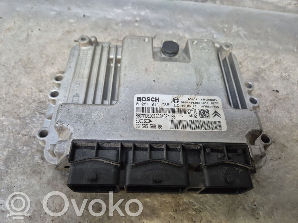Citroen C2 Calculateur moteur ECU 