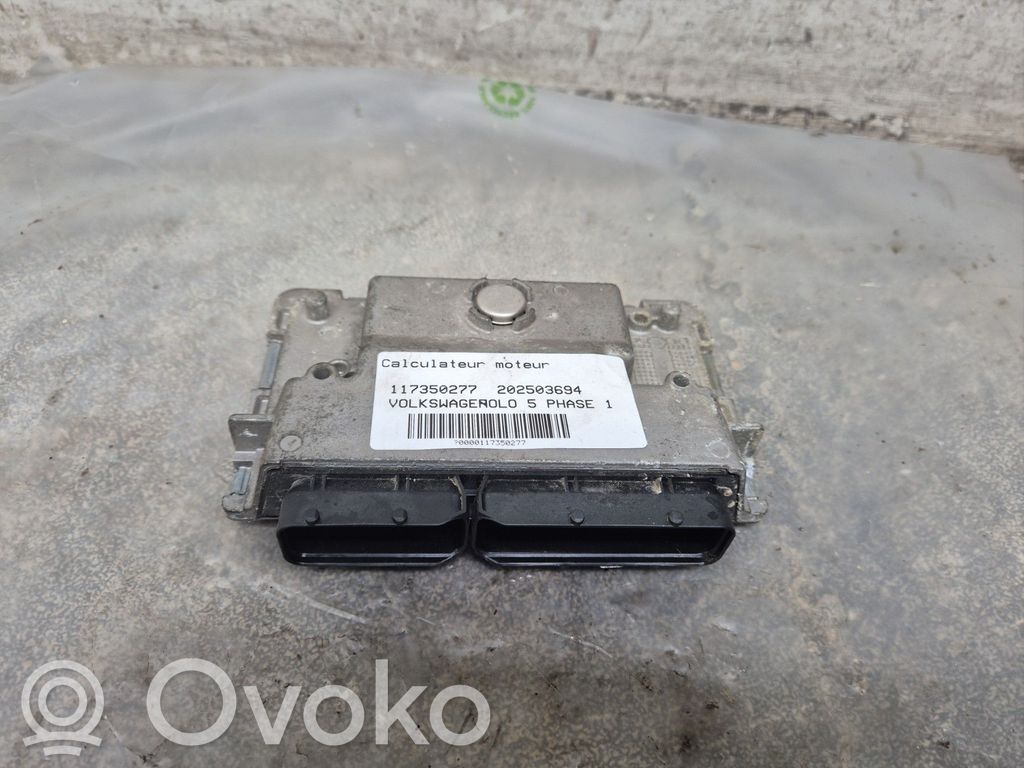 Volkswagen Polo V 6R Engine control unit/module 