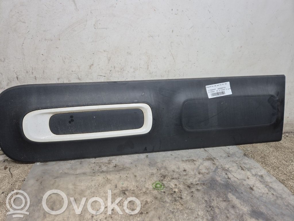 Citroen C3 Etuoven lista (muoto) 