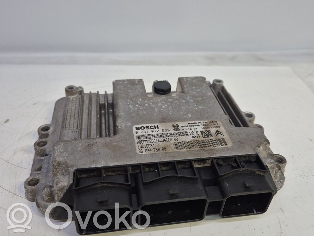 Citroen C3 Engine control unit/module 