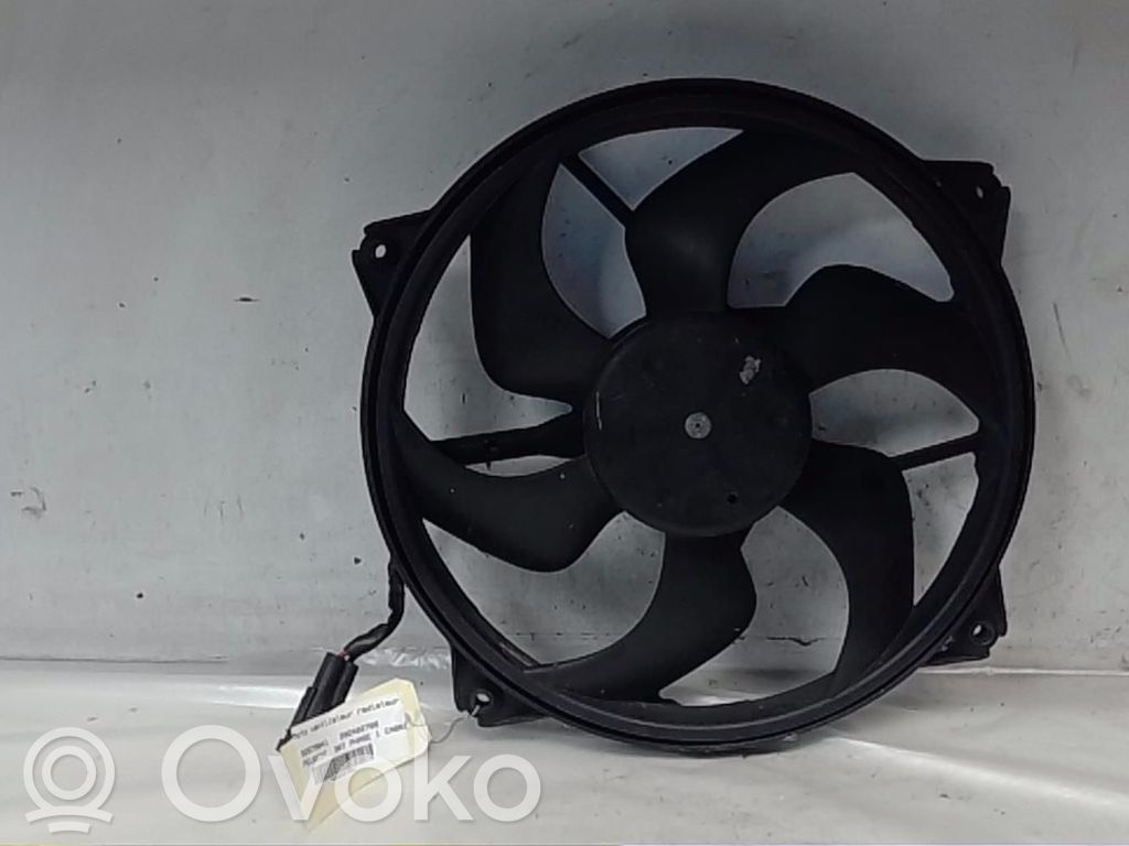 Peugeot 307 Elektryczny wentylator chłodnicy 