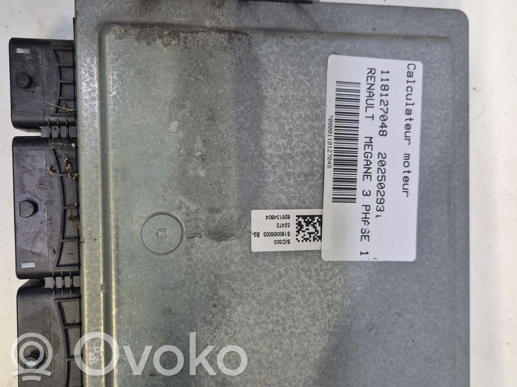 Renault Megane III Engine control unit/module 