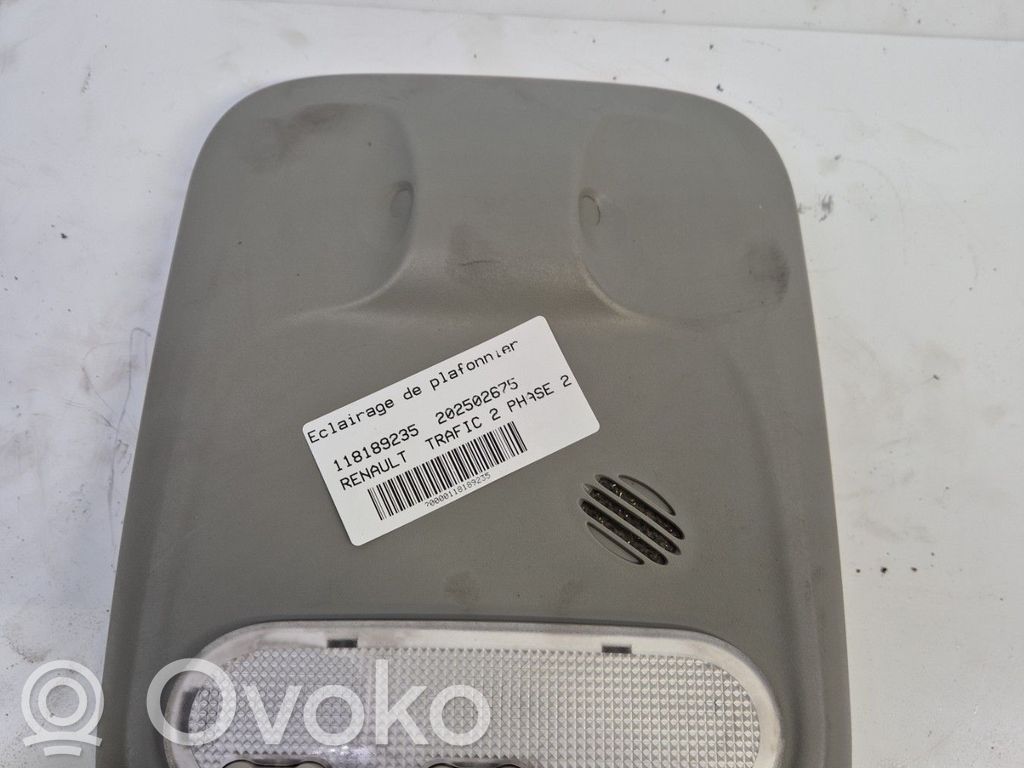 Renault Trafic II (X83) Illuminazione sedili anteriori 