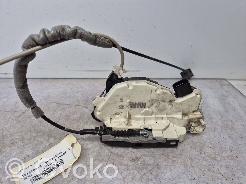 Seat Ibiza IV (6J,6P) Zamek drzwi przednich 