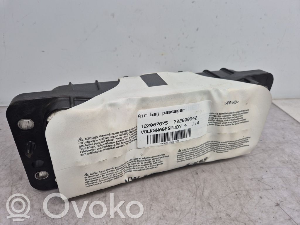 Volkswagen Caddy Airbag pasager 