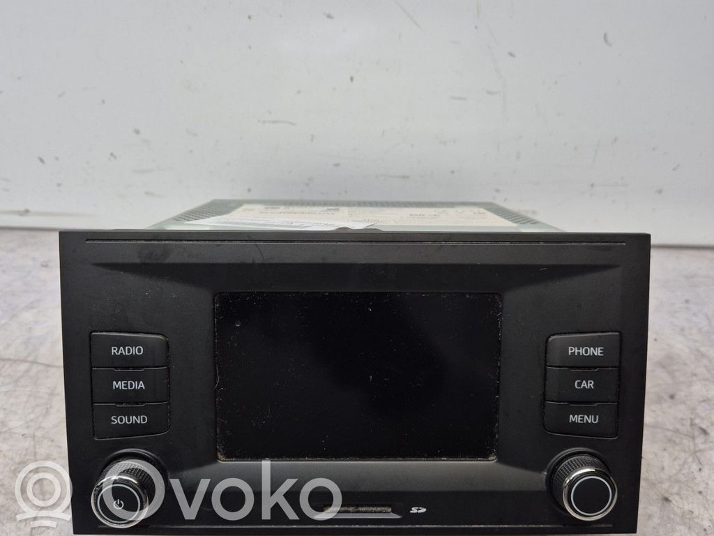 Seat Ibiza IV (6J,6P) Panel / Radioodtwarzacz CD/DVD/GPS 