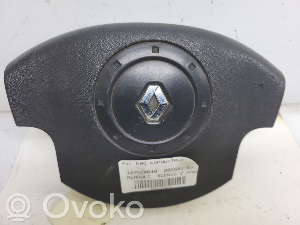 Renault Scenic II - Grand scenic II Ohjauspyörän turvatyyny