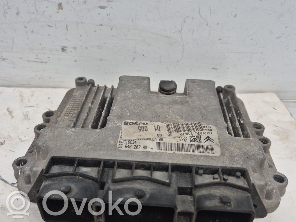 Peugeot 206 Engine control unit/module 
