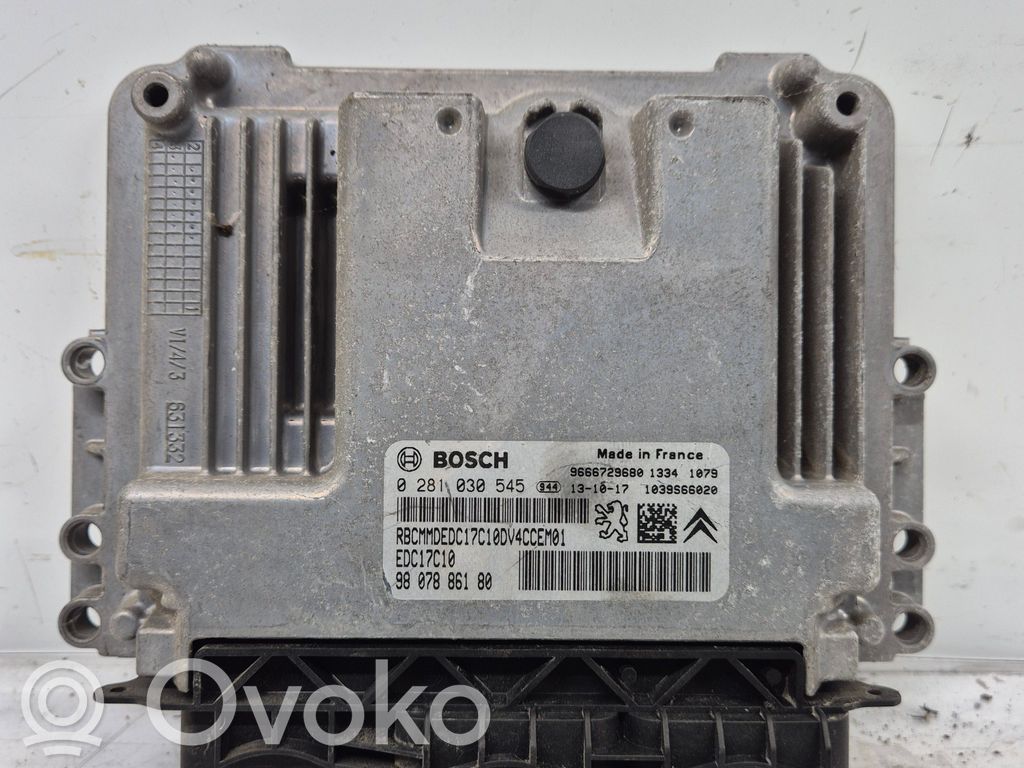 Citroen C3 Engine control unit/module 