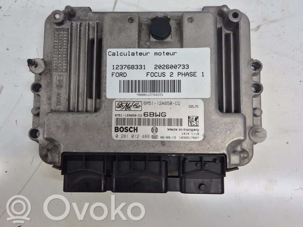 Ford Focus Unitate/modul de control motor 