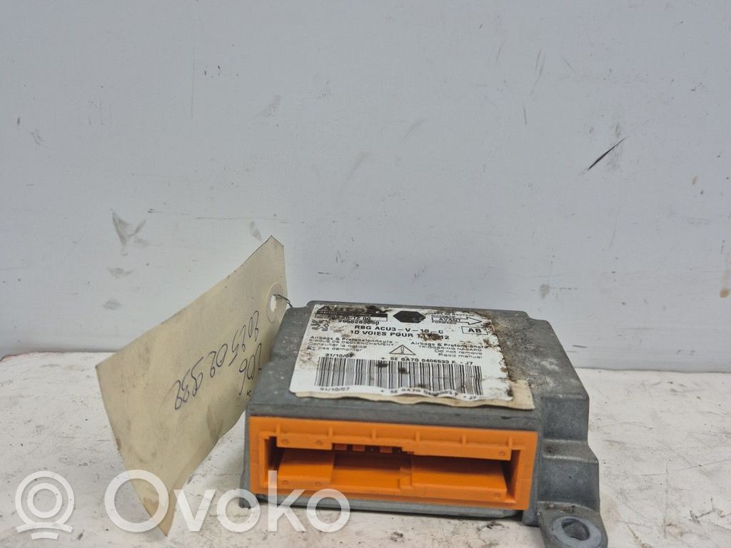 Peugeot 206 Module de contrôle airbag