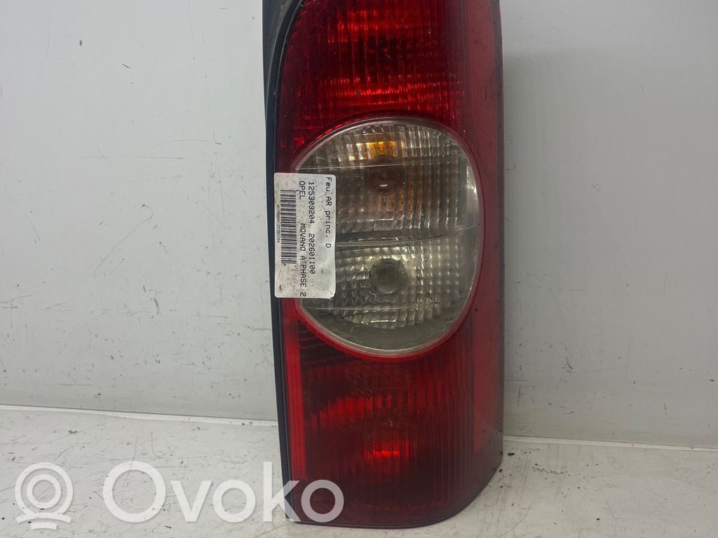 Opel Movano A Galinis žibintas kėbule 