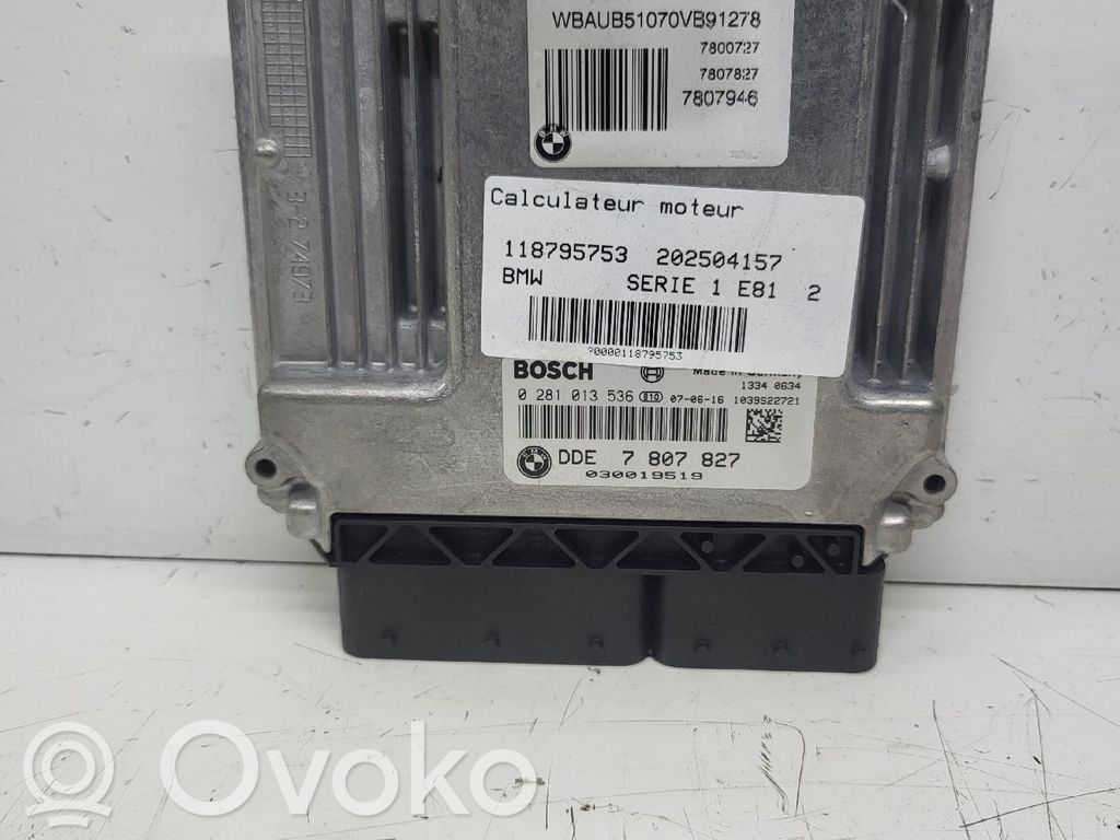 Unidad de control/módulo del motor   12145A48DA9