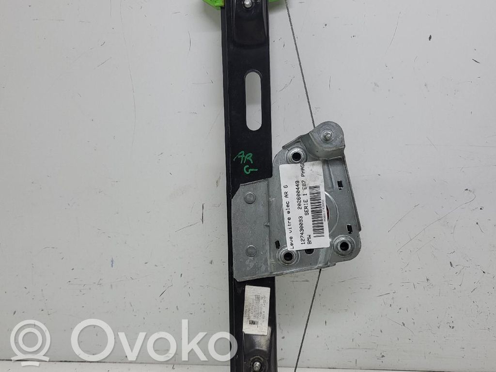 BMW 1 E81 E87 Alzacristalli della portiera posteriore con motorino 