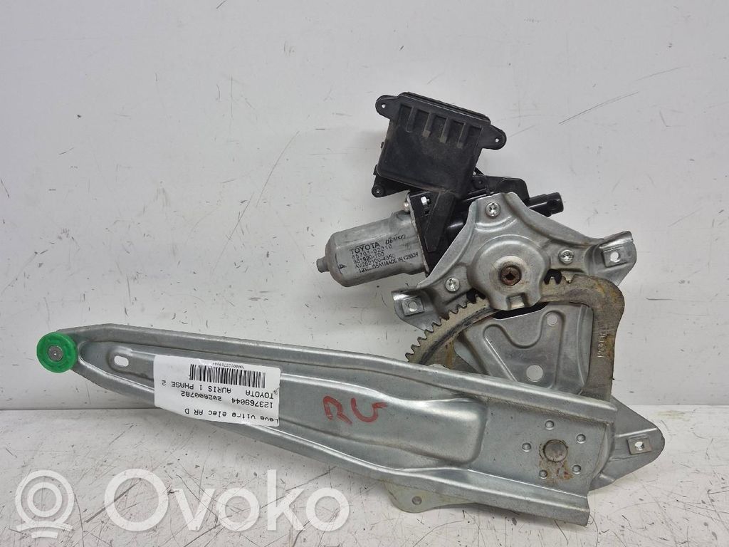 Toyota Auris 150 Macara geam ușă spate cu motor 