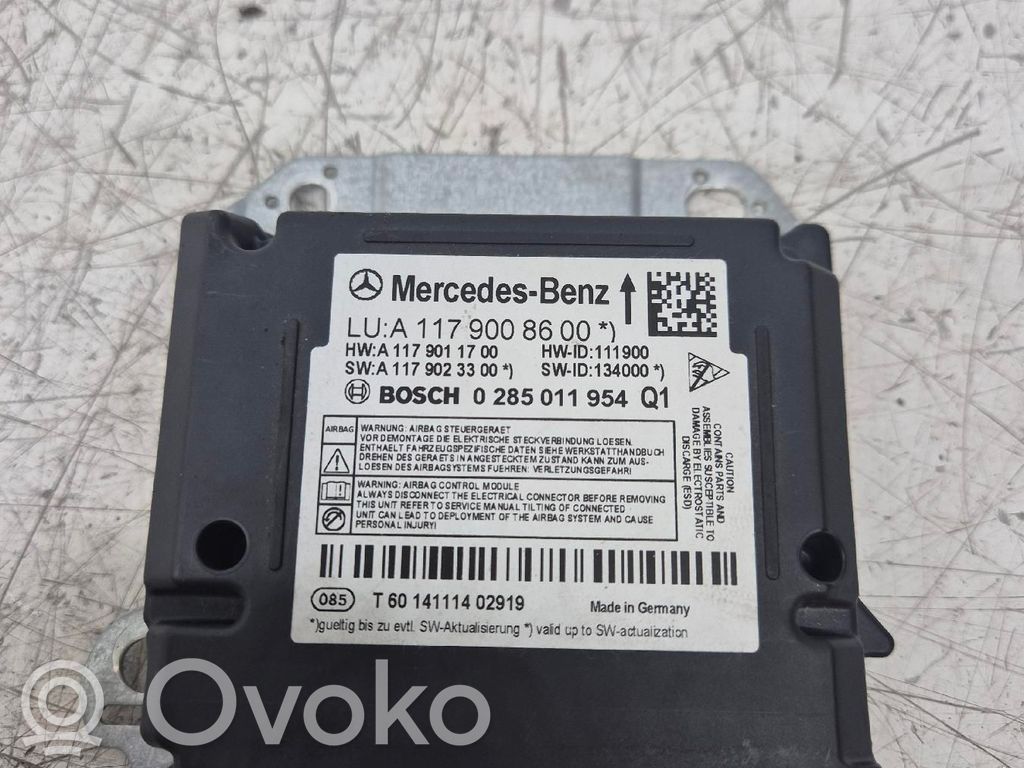 Sterownik / Moduł Airbag   1179008600