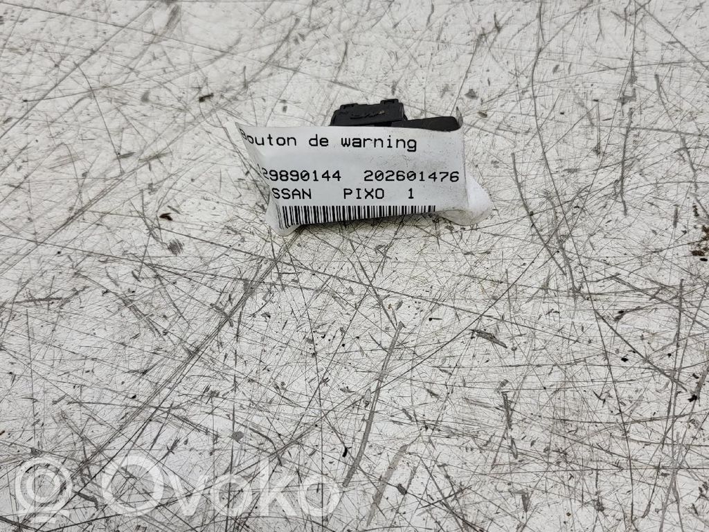 Nissan Pixo Comutator lumini pericol 