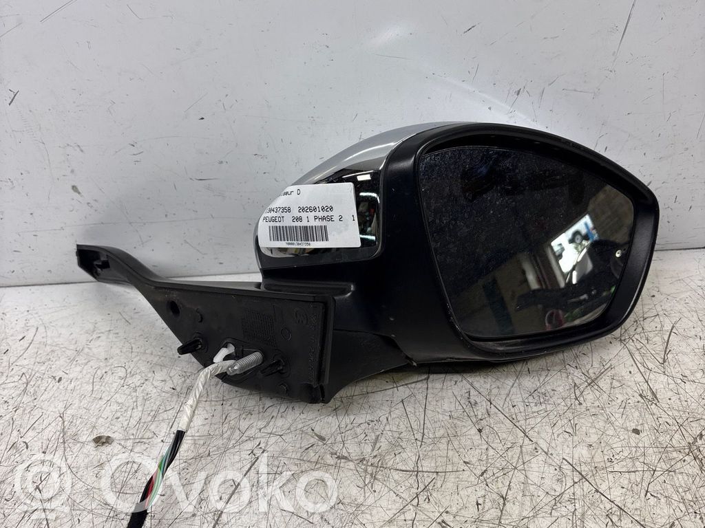 Peugeot 208 I Espejo lateral manual 