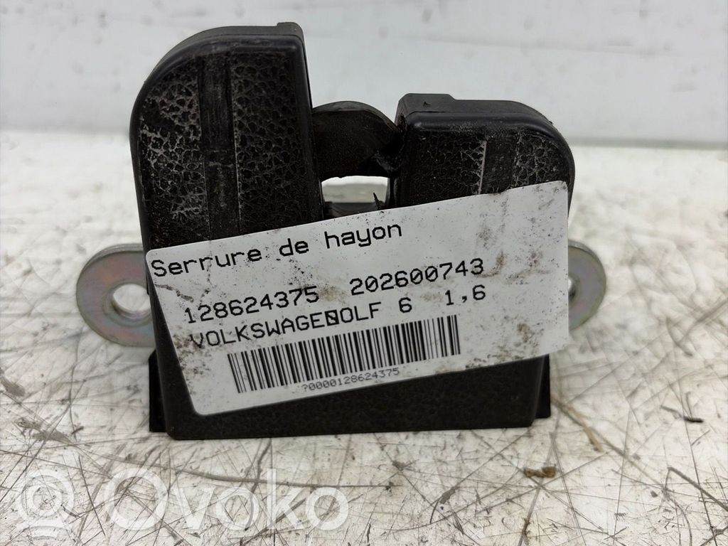 Volkswagen Golf VI Serrure de loquet coffre