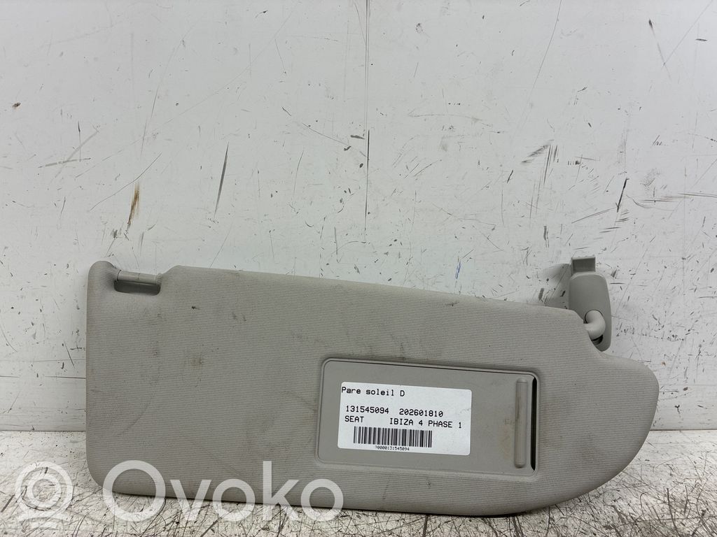 Seat Ibiza IV (6J,6P) Osłona przeciwsłoneczna 