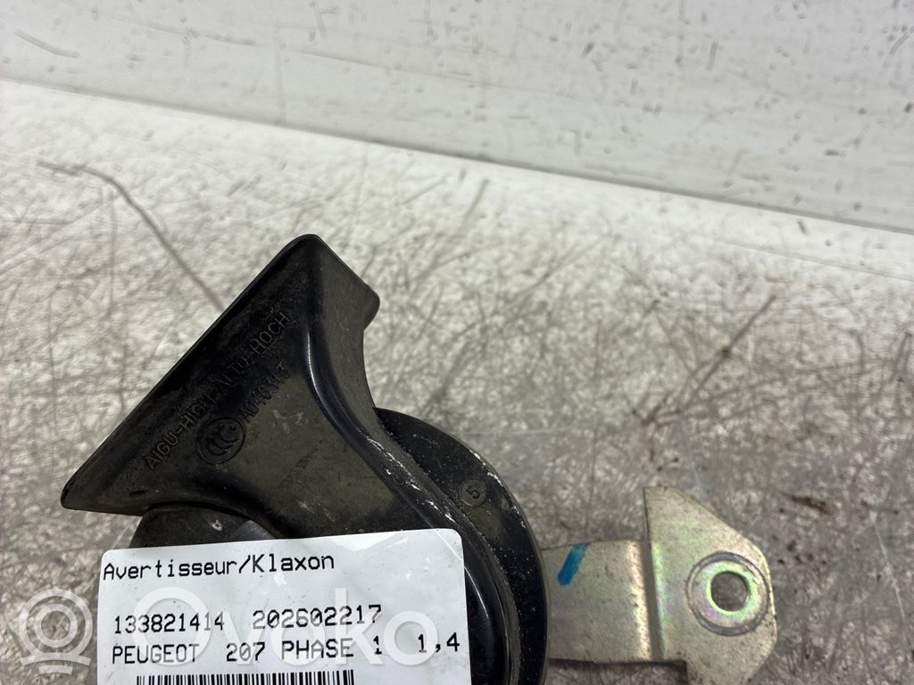 Peugeot 207 Signal sonore 