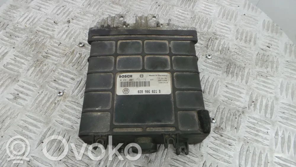 Engine control unit/module ECU   028906021B,0281001172,0281001173