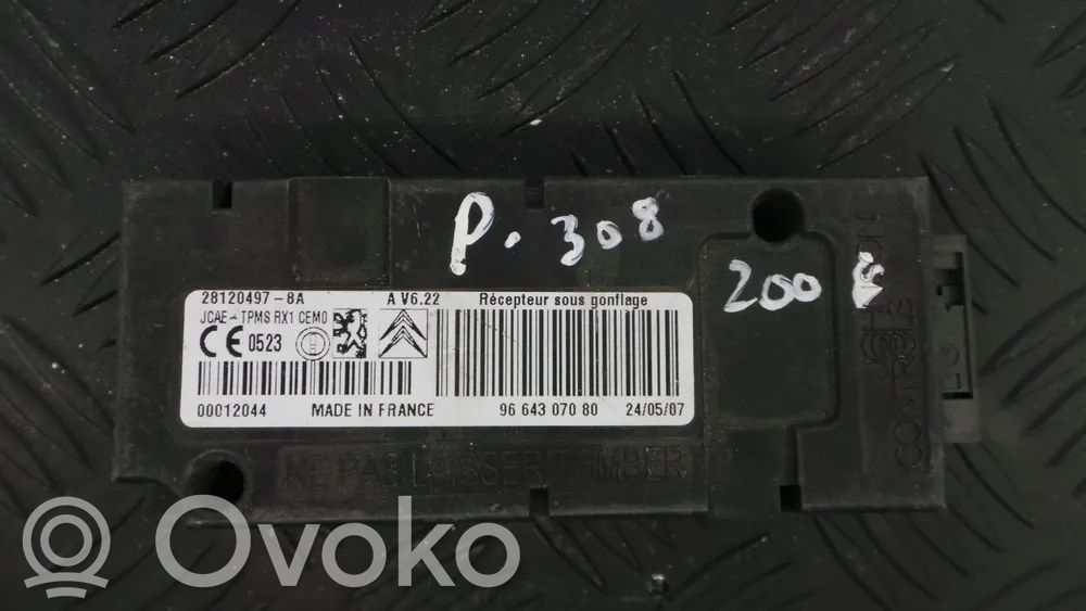 Módulo de control de arranque/parada   9664307080