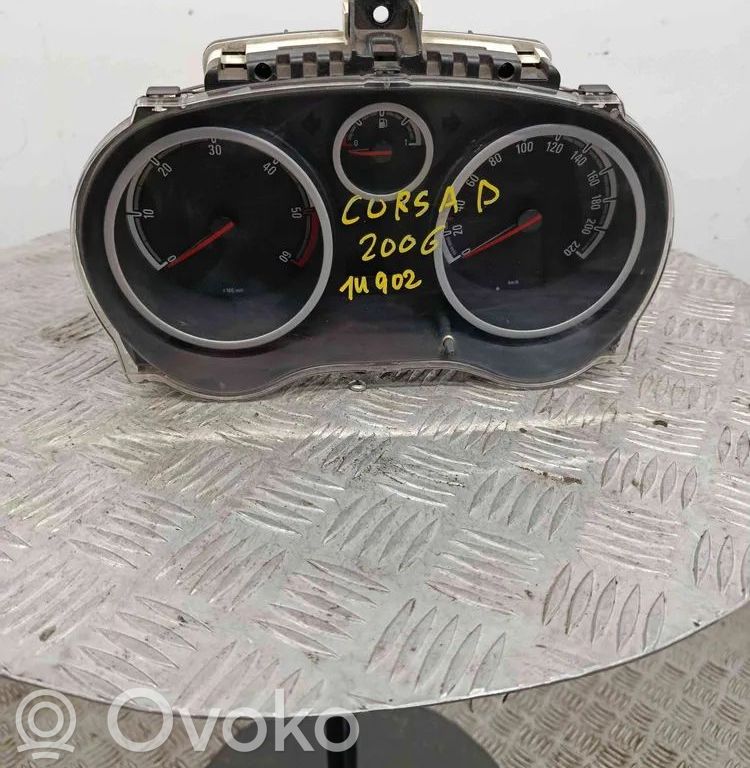 Opel Corsa D Speedometer (instrument cluster) 
