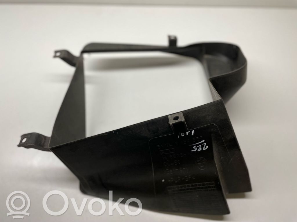 BMW X5 E70 Intercooler air guide/duct channel 