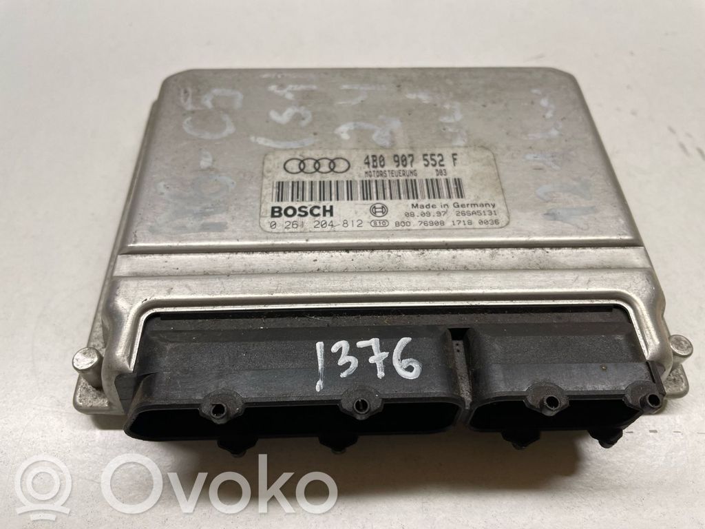 Engine control unit/module   0261204812,4B0907552F
