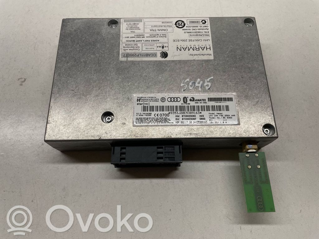 Audi A4 S4 B8 8K Bluetooth control unit module 