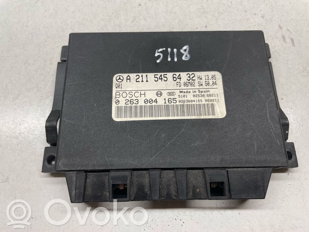 Mercedes-Benz E W211 Parking PDC control unit/module 