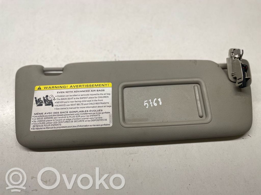 Audi A5 Sportback 8TA Sun visor 