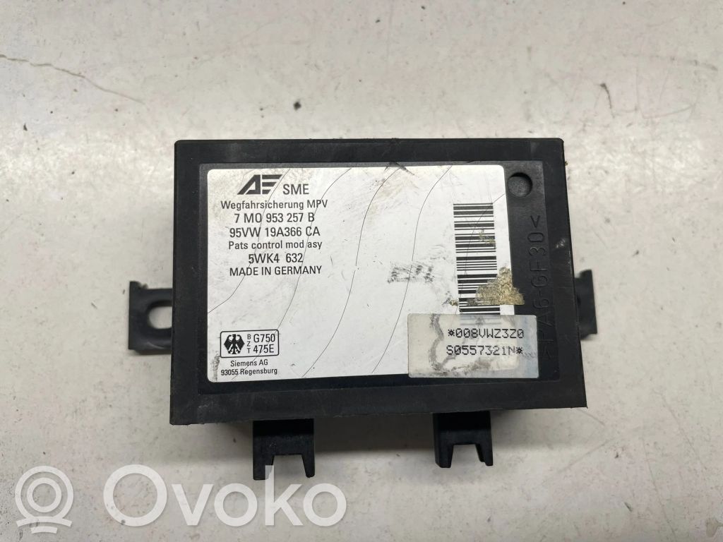 Volkswagen Sharan Immobilizer control unit/module 