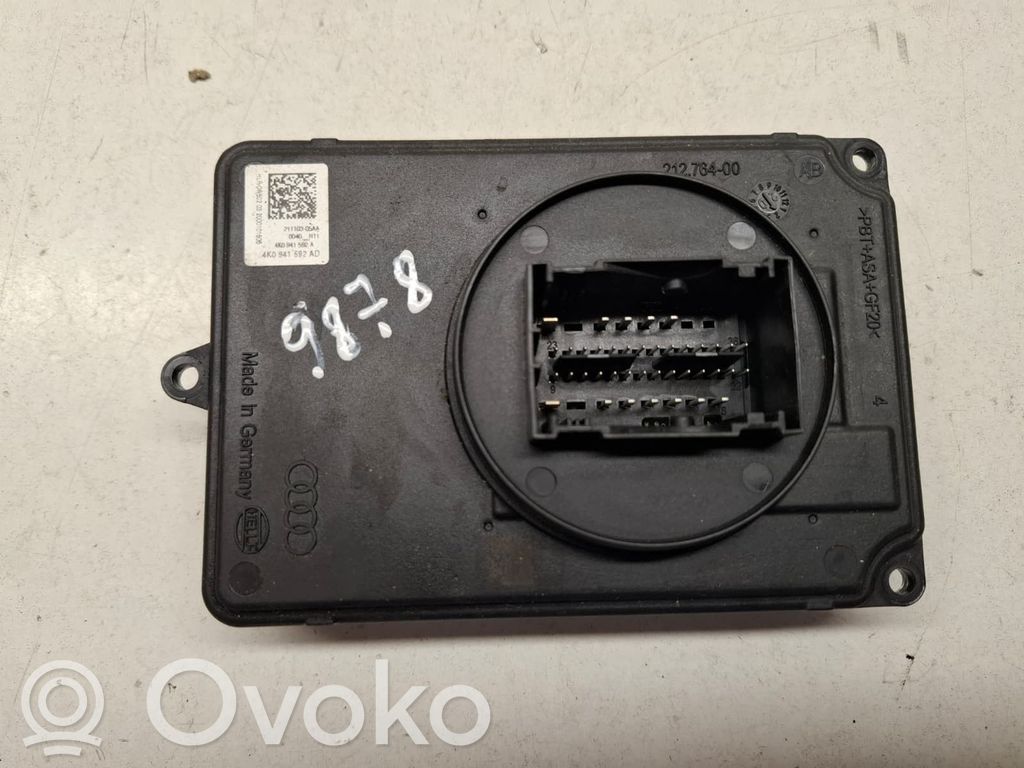 Audi A6 S6 C8 4K Headlight ballast module Xenon 