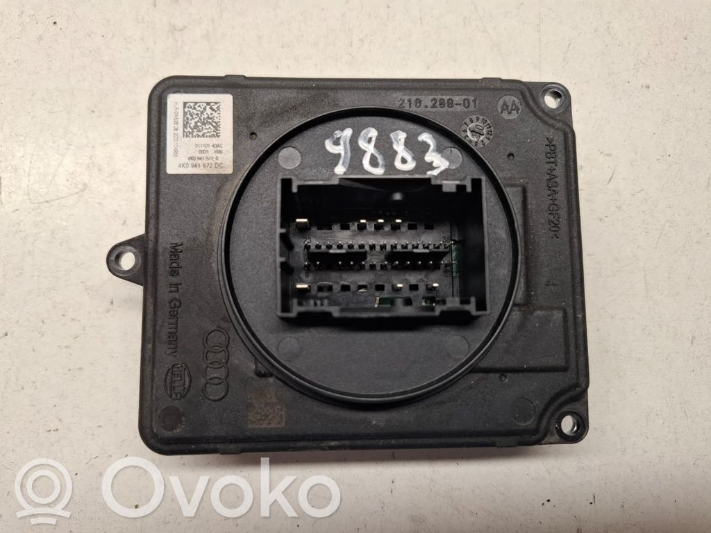 Audi A6 S6 C8 4K Headlight ballast module Xenon 