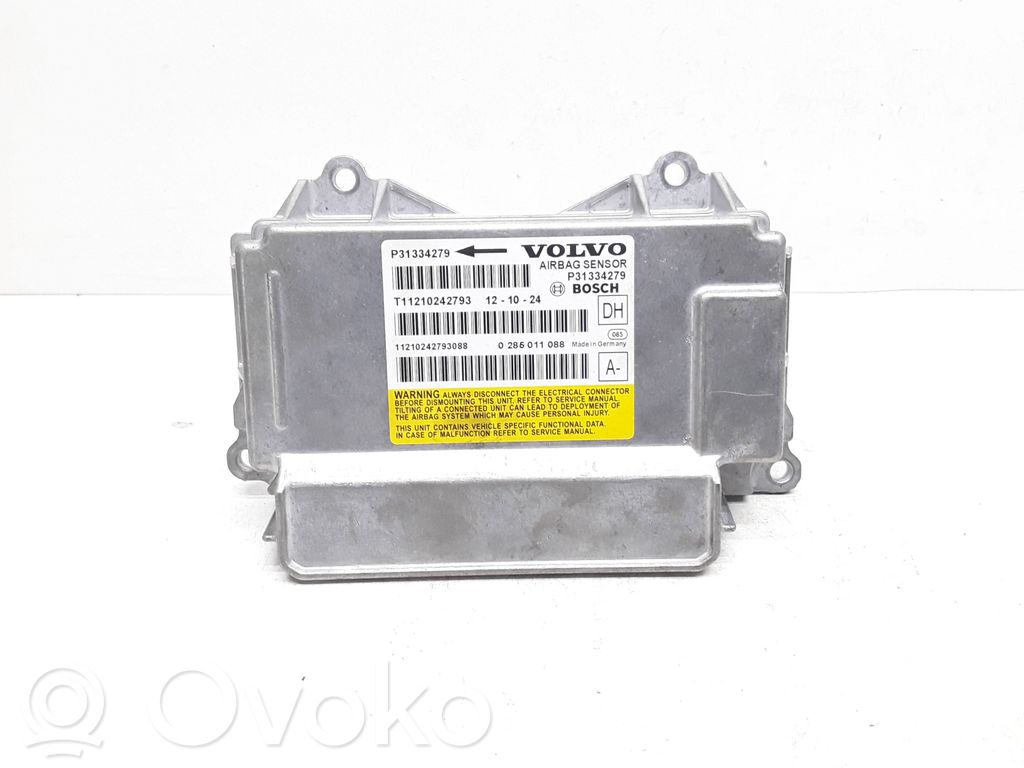 Volvo V60 Centralina/modulo airbag 