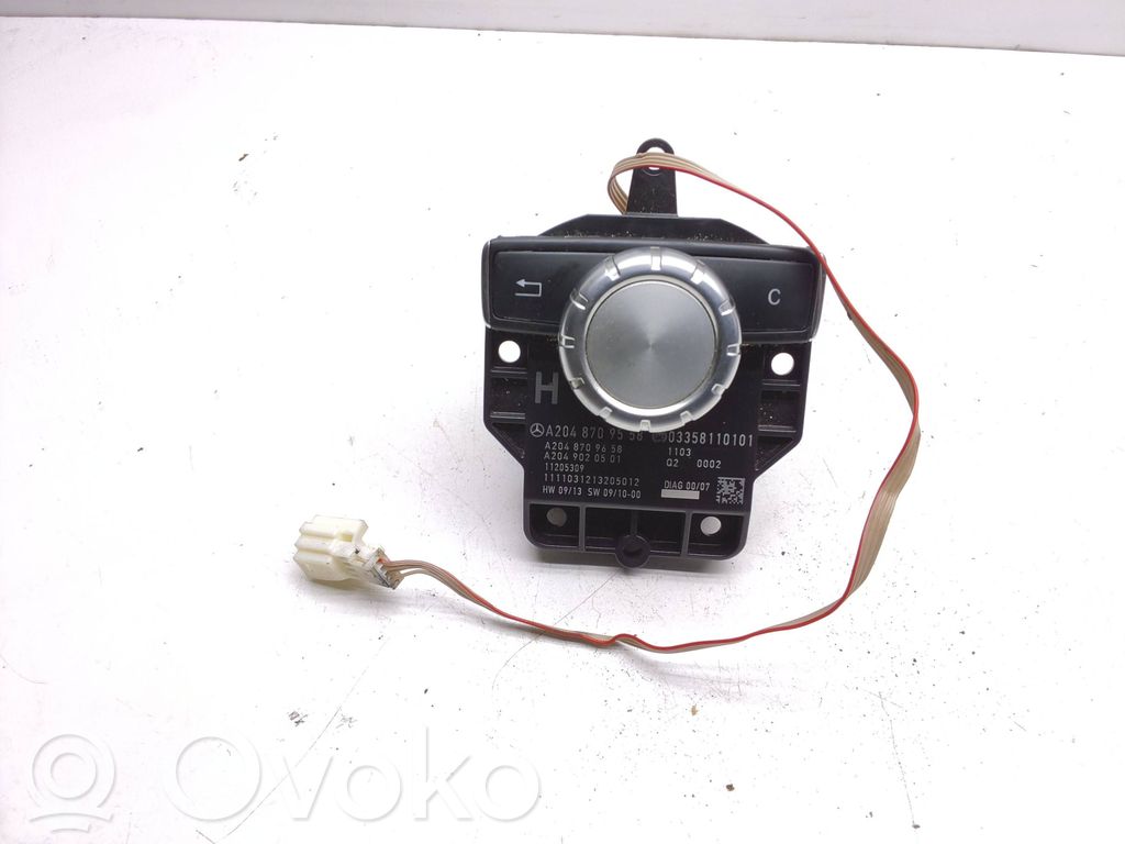 Mercedes-Benz C W204 Interruptor de control multifunción 