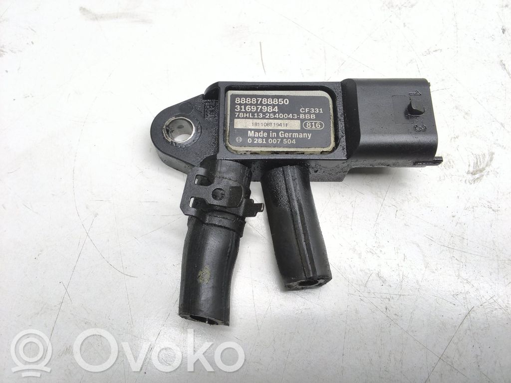 Volvo S90, V90 Czujnik ciśnienia spalin 