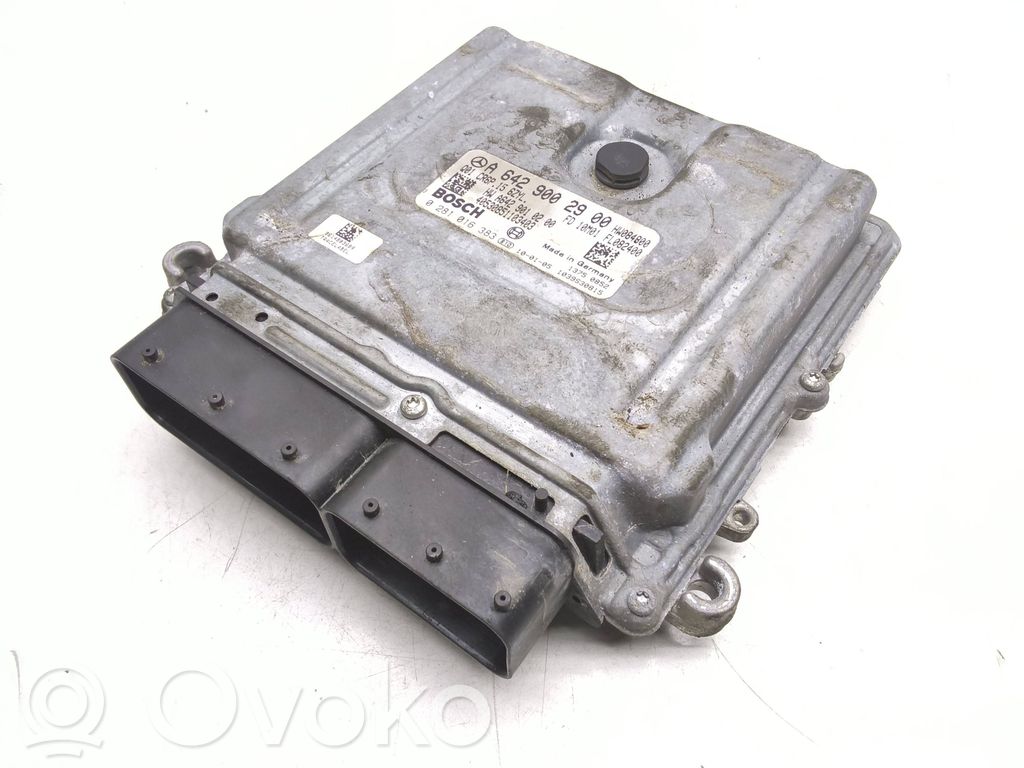 Engine control unit/module   A6429002900,A6429010200,0281016383